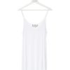 Slip dress Medium Length – Crystal White